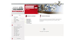 Desktop Screenshot of extherm-2.com.pl